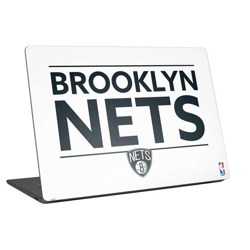 NBA Brooklyn Nets Standard - White Universal Laptop 13in (10.6 x 7.6in) Skin