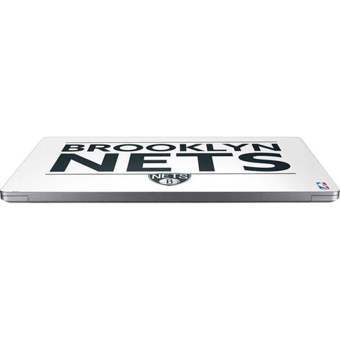 NBA Brooklyn Nets Standard - White Universal Laptop 14in (11.4 x 8.2in) Skin