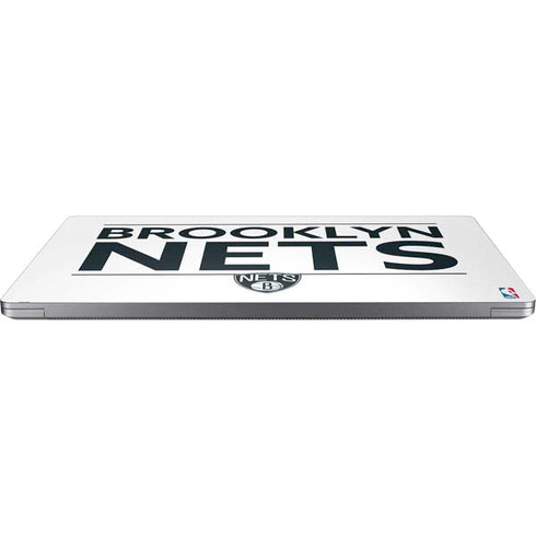 NBA Brooklyn Nets Standard - White Universal Laptop 16.6in (13.4 x 9.7in) Skin
