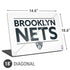 NBA Brooklyn Nets Standard - White Universal Laptop 18in (14.6 x 10.6in) Skin