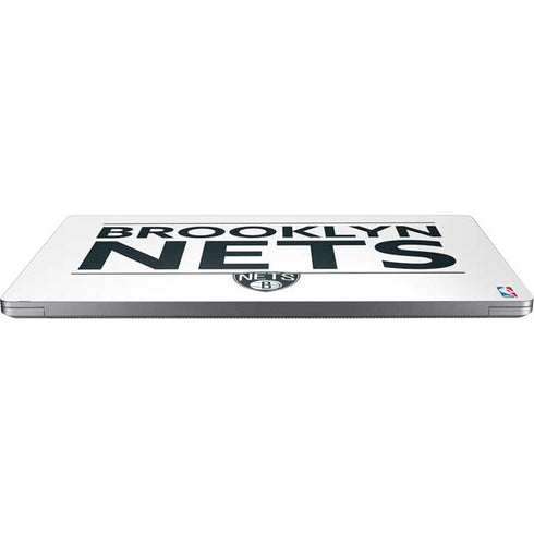 NBA Brooklyn Nets Standard - White Universal Laptop 18in (14.6 x 10.6in) Skin