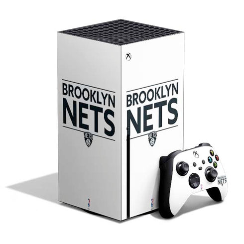 NBA Brooklyn Nets Standard - White Xbox Series X Bundle Skin