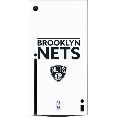 NBA Brooklyn Nets Standard - White Xbox Series X Console Skin