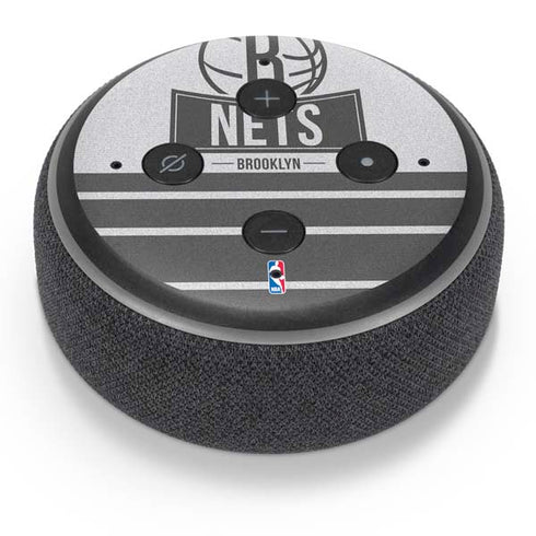 NBA Brooklyn Nets Static Amazon Echo Dot Skin