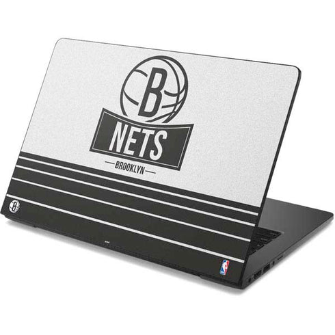 NBA Brooklyn Nets Static Dell Chromebook Skin