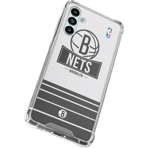 NBA Brooklyn Nets Static Galaxy A13 5G Clear Case