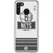 NBA Brooklyn Nets Static Galaxy A21 Clear Case