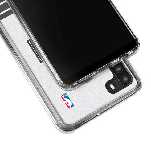 NBA Brooklyn Nets Static Galaxy A21 Clear Case
