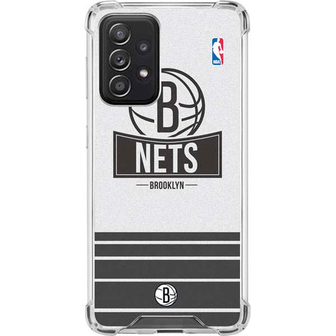 NBA Brooklyn Nets Static Galaxy A52 5G Clear Case