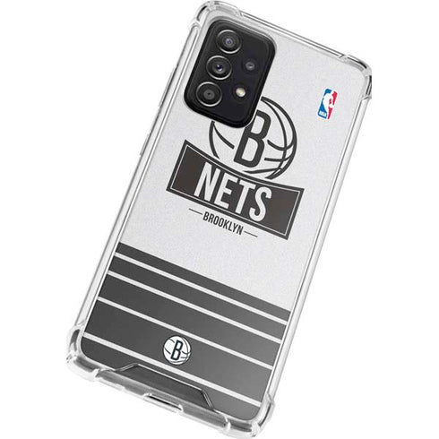NBA Brooklyn Nets Static Galaxy A52 5G Clear Case