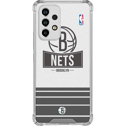 NBA Brooklyn Nets Static Galaxy A53 5G Clear Case