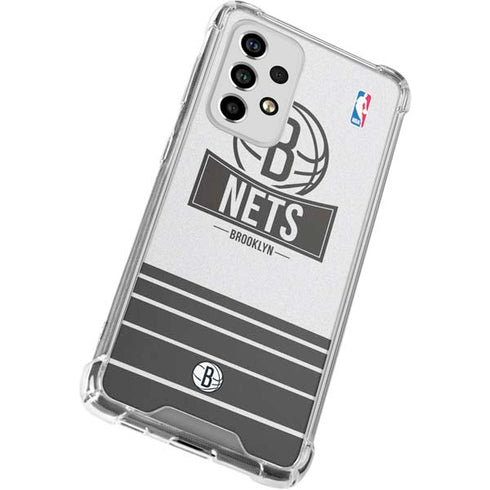 NBA Brooklyn Nets Static Galaxy A53 5G Clear Case