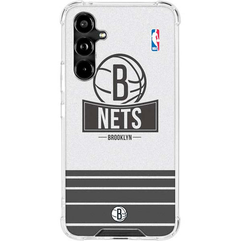 NBA Brooklyn Nets Static Galaxy A54 5G Clear Case