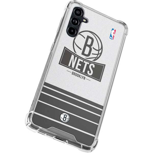 NBA Brooklyn Nets Static Galaxy A54 5G Clear Case