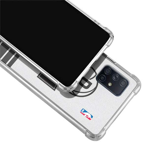 NBA Brooklyn Nets Static Galaxy A71 5G Clear Case