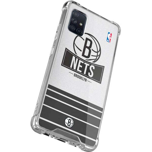 NBA Brooklyn Nets Static Galaxy A71 5G Clear Case