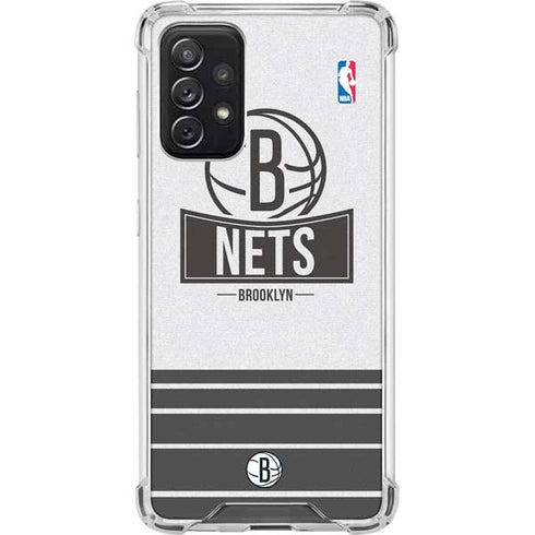 NBA Brooklyn Nets Static Galaxy A72 5G Clear Case