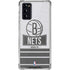 NBA Brooklyn Nets Static Galaxy Note20 5G Clear Case