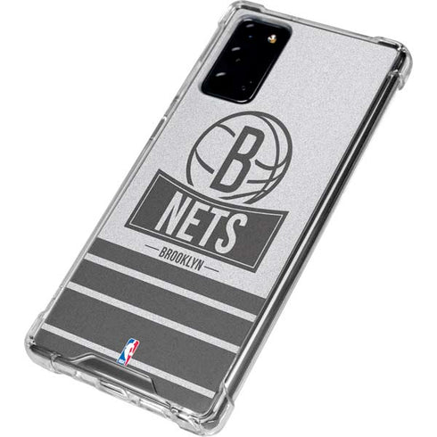 NBA Brooklyn Nets Static Galaxy Note20 5G Clear Case