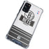 NBA Brooklyn Nets Static Galaxy S20 FE Clear Case