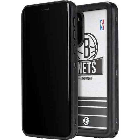 NBA Brooklyn Nets Static Galaxy S20 Plus Waterproof Case