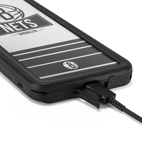 NBA Brooklyn Nets Static Galaxy S20 Plus Waterproof Case