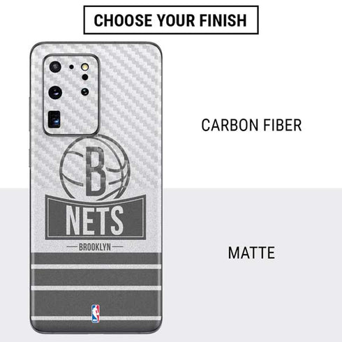 NBA Brooklyn Nets Static Galaxy S20 Ultra 5G Skin