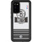 NBA Brooklyn Nets Static Galaxy S20 Waterproof Case