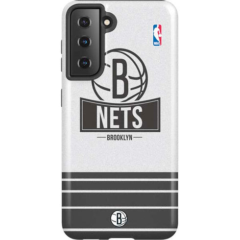 NBA Brooklyn Nets Static Galaxy S21 5G Pro Case