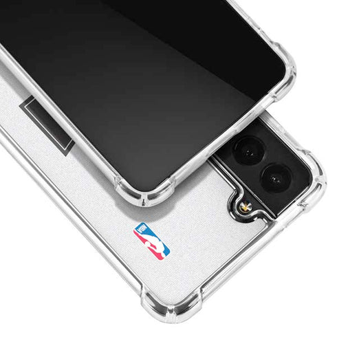 NBA Brooklyn Nets Static Galaxy S21 FE Clear Case