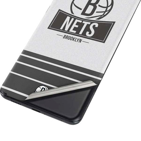 NBA Brooklyn Nets Static Galaxy S21 Plus 5G Skin