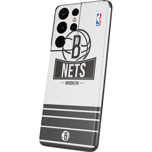 NBA Brooklyn Nets Static Galaxy S21 Ultra 5G Skin