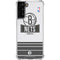 NBA Brooklyn Nets Static Galaxy S22 Plus Clear Case