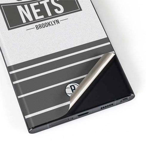 NBA Brooklyn Nets Static Galaxy S22 Ultra Skin