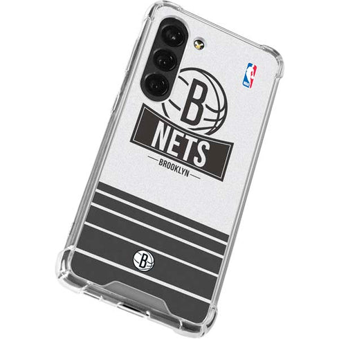 NBA Brooklyn Nets Static Galaxy S23 Clear Case