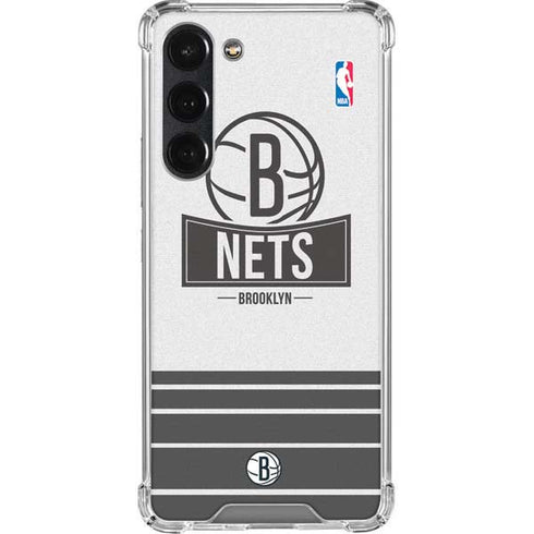 NBA Brooklyn Nets Static Galaxy S23 Plus Clear Case
