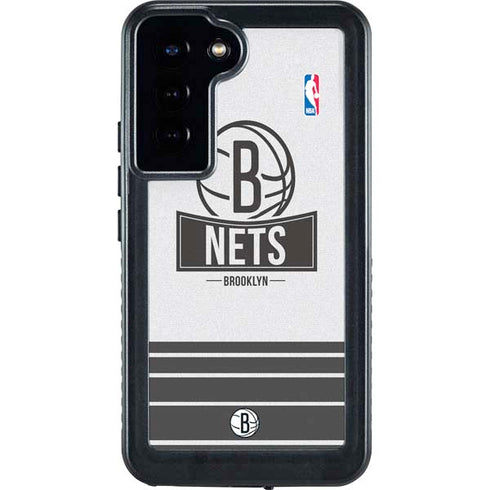 NBA Brooklyn Nets Static Galaxy S23 Plus Waterproof Case