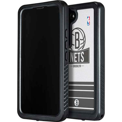 NBA Brooklyn Nets Static Galaxy S23 Plus Waterproof Case