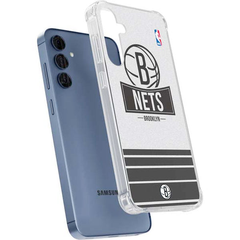 NBA Brooklyn Nets Static Galaxy S24 Clear Case