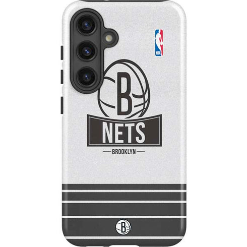 NBA Brooklyn Nets Static Galaxy S24 Plus Impact Case