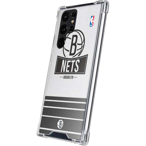 NBA Brooklyn Nets Static Galaxy S24 Ultra Clear Case