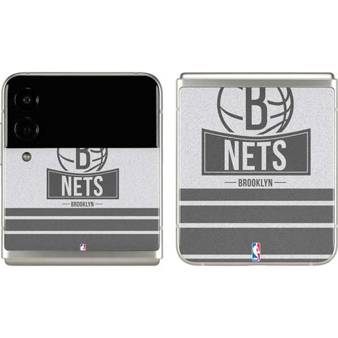 NBA Brooklyn Nets Static Galaxy Z Flip3 5G Skin