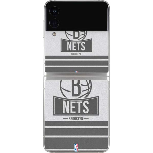 NBA Brooklyn Nets Static Galaxy Z Flip3 5G Skin