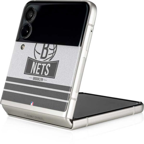 NBA Brooklyn Nets Static Galaxy Z Flip3 5G Skin