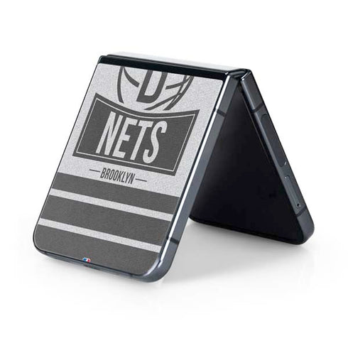 NBA Brooklyn Nets Static Galaxy Z Flip5 5G Skin