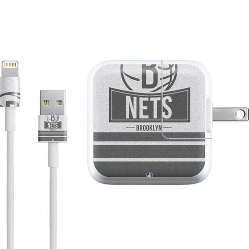 NBA Brooklyn Nets Static iPad Charger (10W USB) Skin