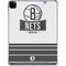 NBA Brooklyn Nets Static iPad Pro 12.9in (2020) Clear Case