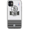 NBA Brooklyn Nets Static iPhone 11 Clear Case