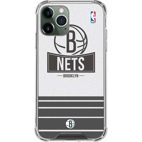 NBA Brooklyn Nets Static iPhone 11 Pro Max Clear Case