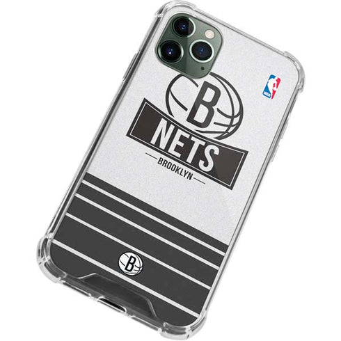 NBA Brooklyn Nets Static iPhone 11 Pro Max Clear Case